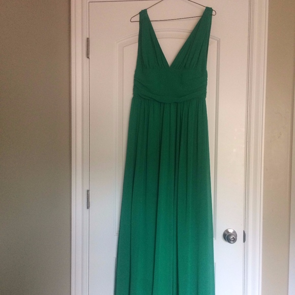 Green Chiffon dress - Picture 1 of 2